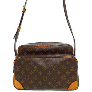 Louis Vuitton Monogram Leather Brown Nile Shoulder Bag